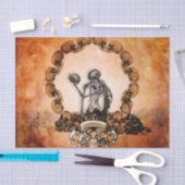 Papier Mousseline Squelette impressionnant (Artisanat)