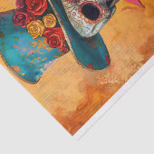 Papier Mousseline Squelette Lyfe1 (Détail)