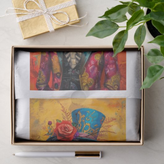 Papier Mousseline Squelette Lyfe10 (Cadeau)