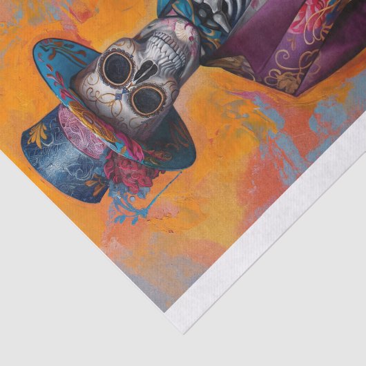 Papier Mousseline Squelette Lyfe2 (Détail)