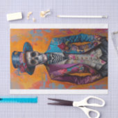 Papier Mousseline Squelette Lyfe2 (Artisanat)