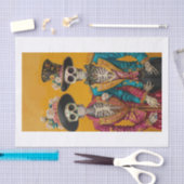 Papier Mousseline Squelette Lyfe21 (Artisanat)