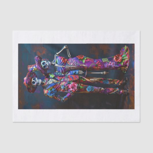 Papier Mousseline Squelette Lyfe24 (Recto)