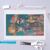 Papier Mousseline Squelette Lyfe26 (Artisanat)