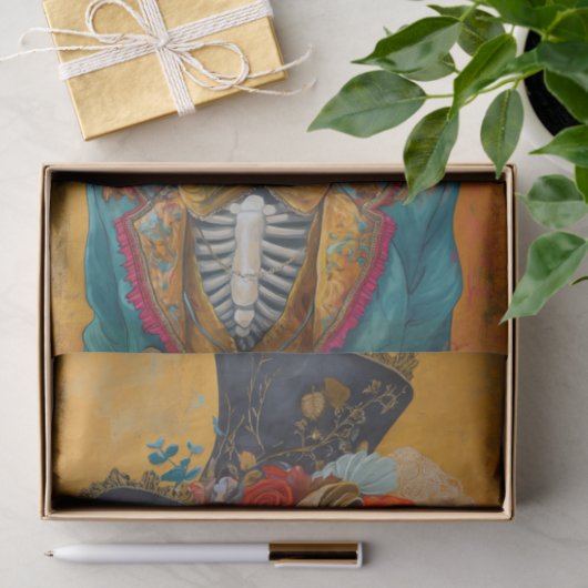 Papier Mousseline Squelette Lyfe3 (Cadeau)