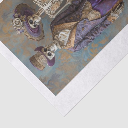 Papier Mousseline Squelette Lyfe32 (Détail)