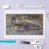 Papier Mousseline Squelette Lyfe32 (Artisanat)