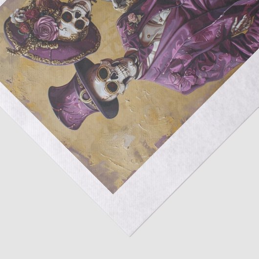 Papier Mousseline Squelette Lyfe32 (Détail)