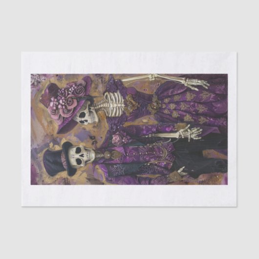 Papier Mousseline Squelette Lyfe33 (Recto)