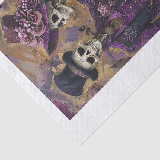 Papier Mousseline Squelette Lyfe33 (Détail)