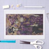 Papier Mousseline Squelette Lyfe33 (Artisanat)