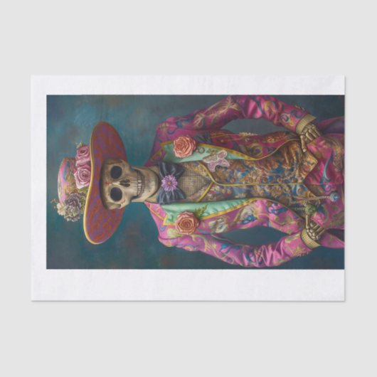 Papier Mousseline Squelette Lyfe4 (Recto)