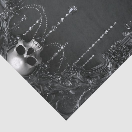 Papier Mousseline Squelette Lyfe6 (Détail)