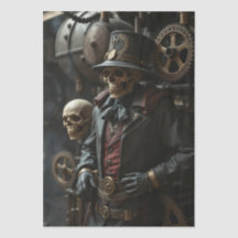 Squelette Steampunk d'Halloween