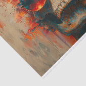 Papier Mousseline Squelette volante1 (Détail)