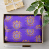 Papier Mousseline Sri Yantra - Symbole hindouiste Design 1 (Cadeau)