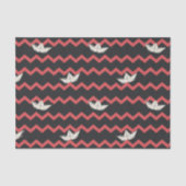 Papier Mousseline SS Georgie Boat Chevron Motif (Recto)