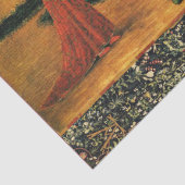 Papier Mousseline ST. GEORGE, DRAGON ET PRINCESS Gold JAUNE Vert (Détail)