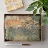 Papier Mousseline St Patrick Emerald Delight Coffee Ephemera (Cadeau)