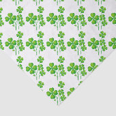 Papier Mousseline St. Patrick's Day Clover + vos idées (Détail)