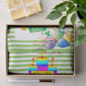 Papier Mousseline St. Patrick's Day Joyeux Anniversaire Tissue Paper (Cadeau)