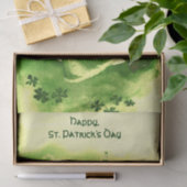 PAPIER MOUSSELINE ST PATRICK'S DAY LUNE LADY, BIÈRE IRLANDAISE, SHAM (Cadeau)