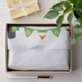 Papier Mousseline St. Patrick's Day Truck Gnomes (Cadeau)