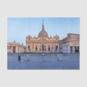 Papier Mousseline St. Peter's Square in Vatican City - Rome, Italy (Recto)