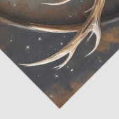 Papier Mousseline Stag majestueux à Twilight (Détail)