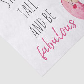 Papier Mousseline Stand Exotique Moderne Haut Et Être Fabuleux Flama (Détail)