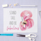 Papier Mousseline Stand Exotique Moderne Haut Et Être Fabuleux Flama (Artisanat)