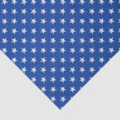 Papier Mousseline Star Spangled Americana Silver On Navy Blue (Détail)