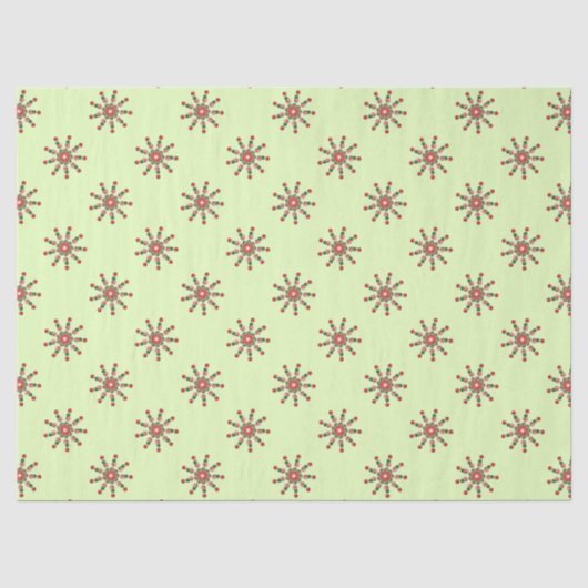 Papier Mousseline Starburst de Christmas (Recto)