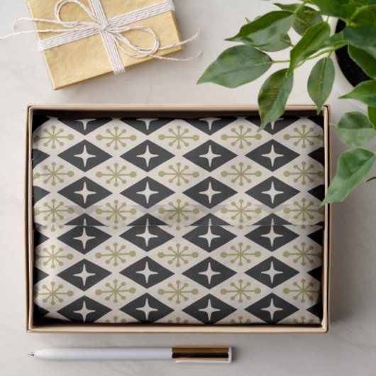 Papier Mousseline Starburst Pattern (Cadeau)