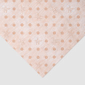 Papier Mousseline Starfish Dot Dance (Détail)