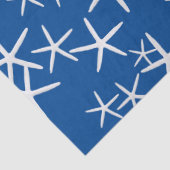 Papier Mousseline Starfish Motif bleu marine (Détail)
