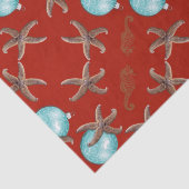 Papier Mousseline Starfish Sea Hors Noël (Détail)