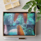 Papier Mousseline Starfish & Seashells Découpage marine côtière (Cadeau)