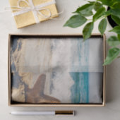 Papier Mousseline Starfish sur une plage de sable Photo (Cadeau)