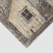 Papier Mousseline Stark et captivante grange d'hiver (Détail)