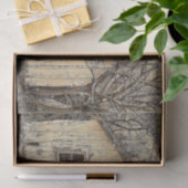 Papier Mousseline Stark et captivante grange d'hiver (Cadeau)