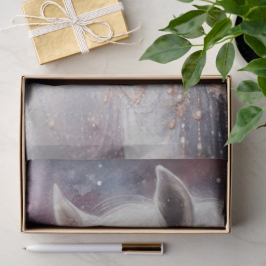 Papier Mousseline Starlight Galaxy Beautiful Horse Art Decoupage (Cadeau)