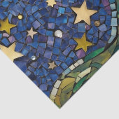 Papier Mousseline Starry Night Mosaic Découpage Crafting (Détail)