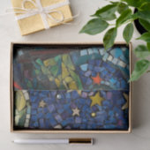 Papier Mousseline Starry Night Mosaic Découpage Crafting (Cadeau)