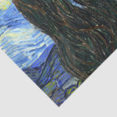 Papier Mousseline Starry Night Van Gogh Impressionnisme Papier papie (Détail)