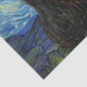 Papier Mousseline Starry Night, Vincent van Gogh (Détail)