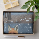 Papier Mousseline Starry Starry Night Storybook Fox (Cadeau)