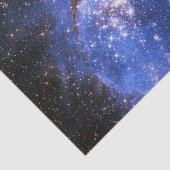 Papier Mousseline Stars Embrioniques Bleus Falln (Détail)