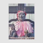 Papier Mousseline Statue bouddhiste Pindola Bharadvaja - Nara, Japon