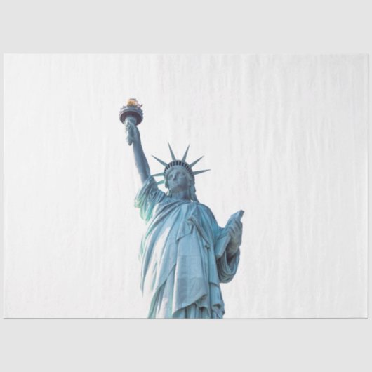 Papier Mousseline Statue de la liberté (Recto)